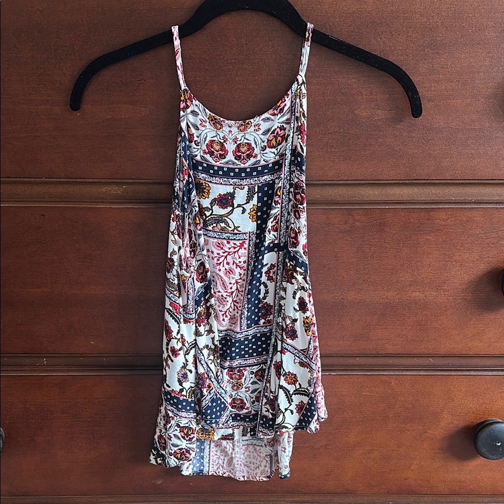 Elodie Floral Patchwork Sleeveless Top